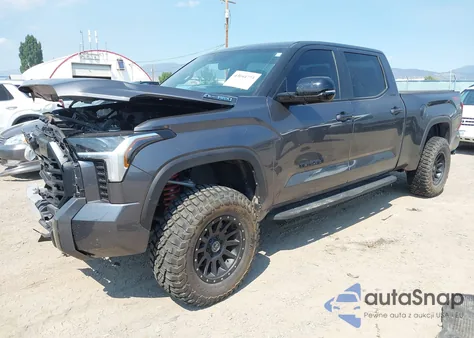 2025 Toyota Tundra Limited Crewmax 6.4' Bed from USA, damaged, VIN 5TFWC5EC2SX009472